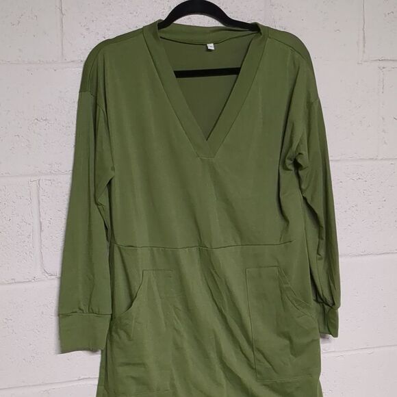 Women's Loose Fit Jumpsuit Romper Long Sleeve, Size Small, NWOT, Casual - Picture 2 of 7